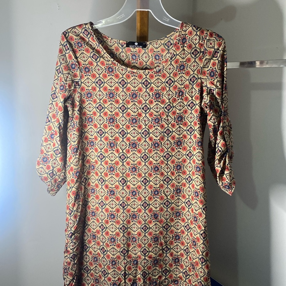 White plum dress